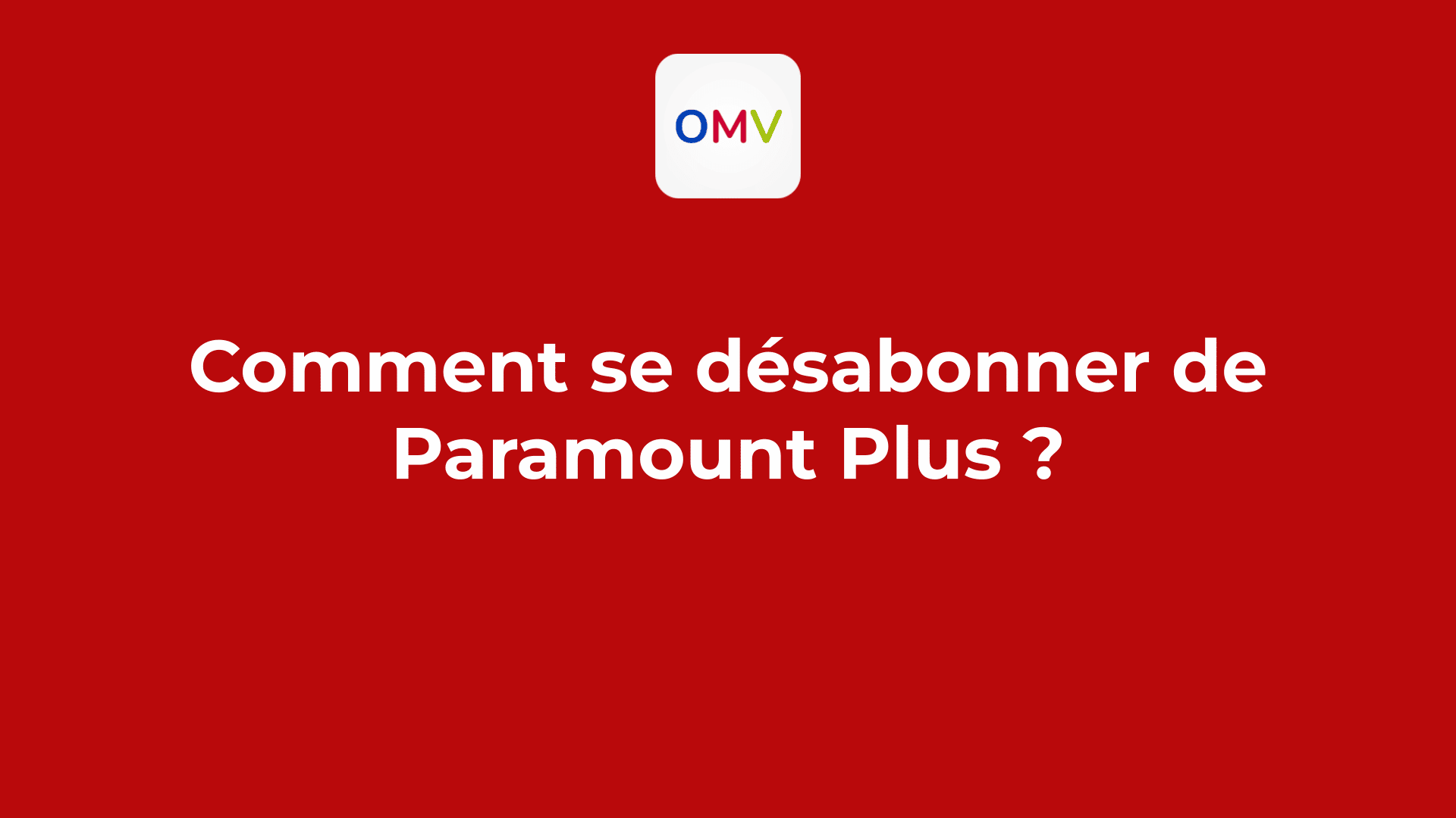 Como cancelar a inscrição da Paramount mais